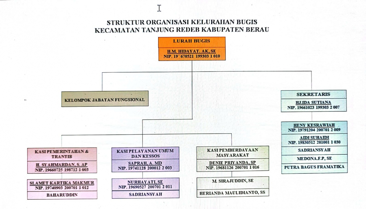 Struktur Organisasi Dispora